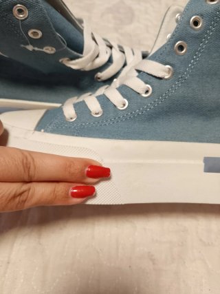 Botas azules talla 38 plataforma