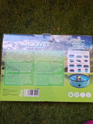 Piscina para perros Arquivet 80x20 cm