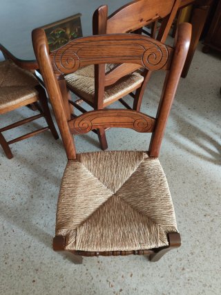 Mesa Comedor Madera y Cristal