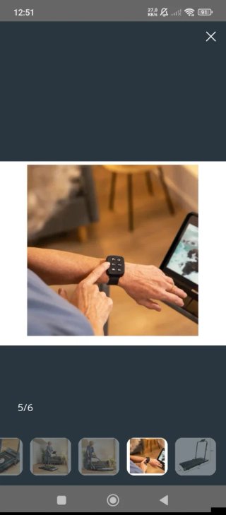 Cinta de Correr Eléctrica Plegable