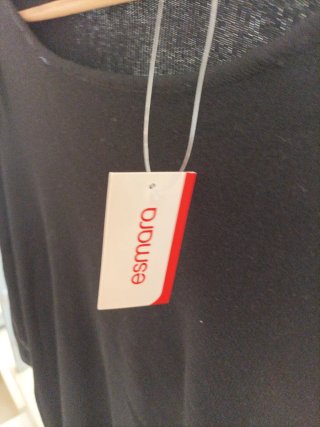 Jersey negro manga francesa