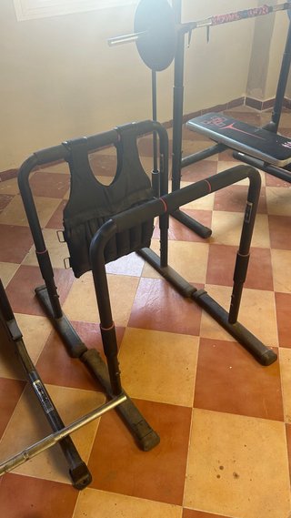 Barras paralelas para entrenamiento