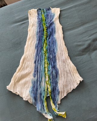 Vestido Ibiza Talle Pintado a Mano