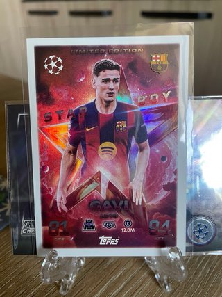 2 Carte Gavi Topps Barcellona