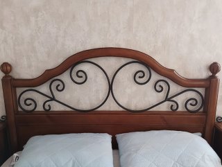 Dormitorio madera maciza, incluye colchón y somier