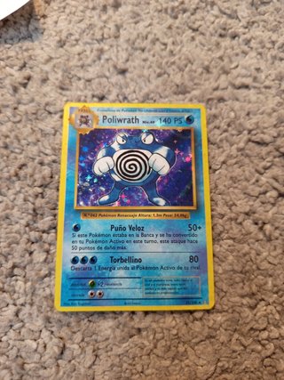 Carta Pokémon Poliwrath Fase 2