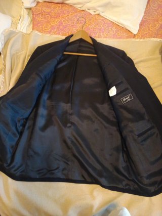 Grasil Uomo Blazer Azul Marino Talla 54