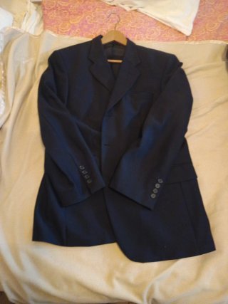 Grasil Uomo Blazer Azul Marino Talla 54