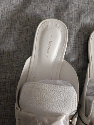 Zuecos Lefties Mujer Talla 36 Blancos