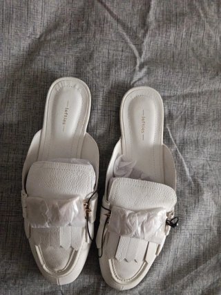 Zuecos Lefties Mujer Talla 36 Blancos