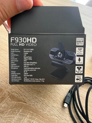 Webcam Atlantis F930HD Full HD 1080p