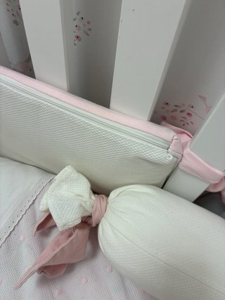 Funda nórdica y protector cuna bebé