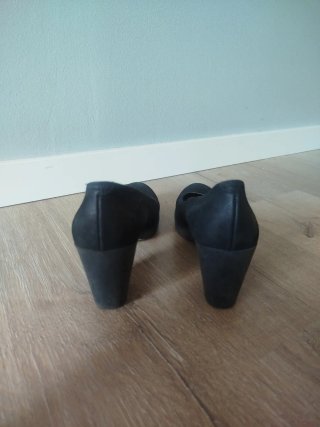 Zapatos Yokono Negros Tacón Bloque