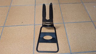 2 Soportes Bicicleta M-Wave Acero Negro