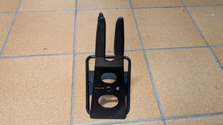 2 Soportes Bicicleta M-Wave Acero Negro