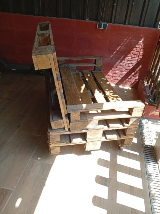 Sofá de Palets de Madera