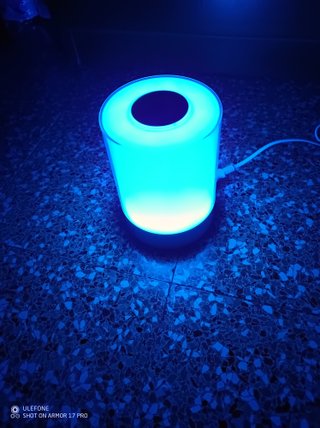 Casalux Lampada LED Tavolo USB Multicolor