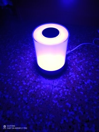 Casalux Lampada LED Tavolo USB Multicolor