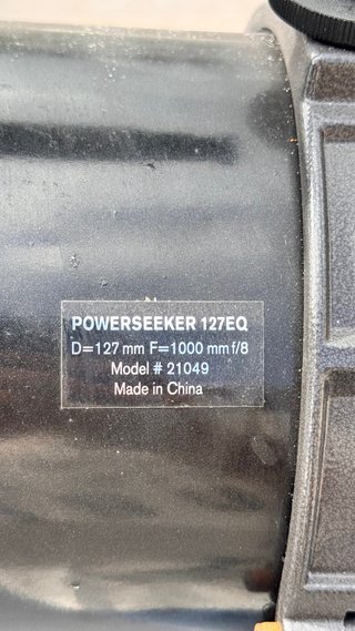 Telescopio Celestron Powerseeker 127EQ
