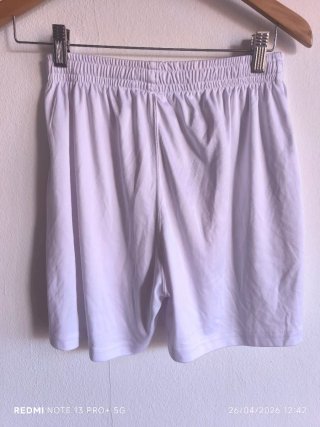 Pantaloni corti bambino Asioka bianchi