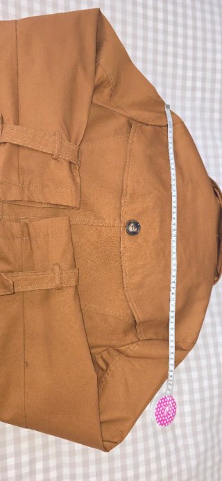 Gabardina color cuero talla M sin estrenar