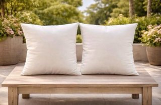 2 Cojines 60x60 Blancos