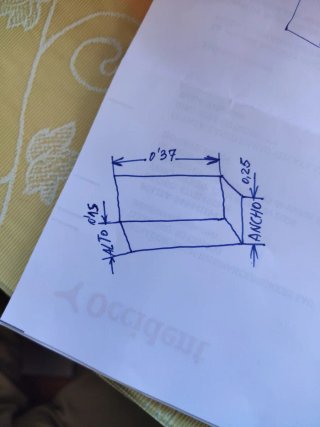 Barbacoa metálica negra