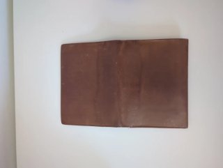 Billetera original Loewe Vintage Cuero Marrón