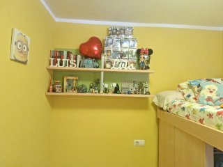 Dormitorio juvenil litera con cajones