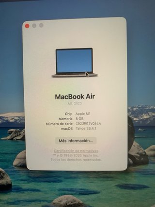 MacBook Air 13 M1 2020 Gris Espacial