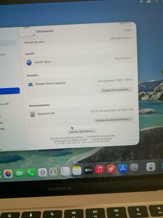 MacBook Air 13 M1 2020 Gris Espacial