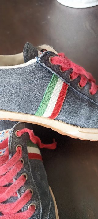 Zapatillas El Ganso Azul/Rojo