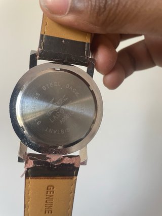Reloj Lacoste Marrón y Plateado