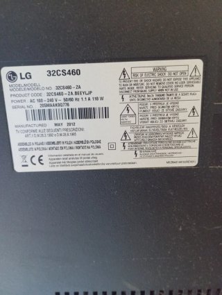 Televisor LG 32" Negro