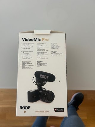 Micrófono RØDE VideoMic Pro Cámara