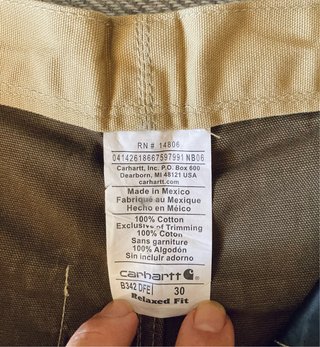 Pantalón corto Carhartt Hombre Beige XS