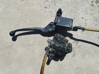 Pinza freno delantero pit bike