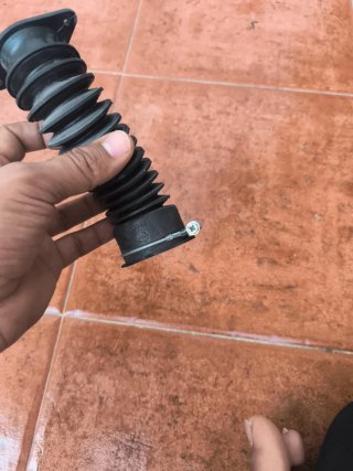 Tubo flexible filtro aire lavadora