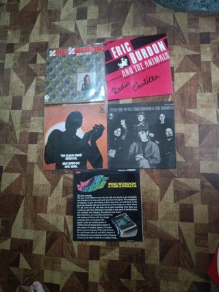 Colección Vinilos Eric Burdon Band