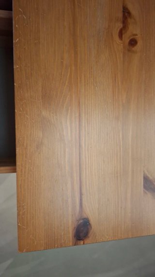 Cómoda de madera con 7 cajones