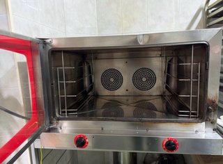 Horno Eléctrico Profesional Rojo