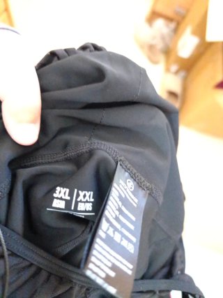 Maillot Ciclismo Negro XXL