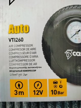 Compresor de aire Nuevo Casals VTI260 12V