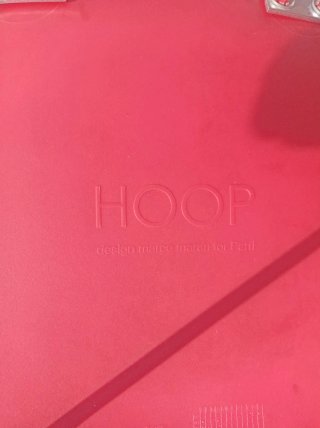 Sillas de diseño Hoop - Rosa y Plata