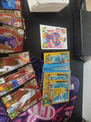 Lote cartas fútbol Adrenalyn