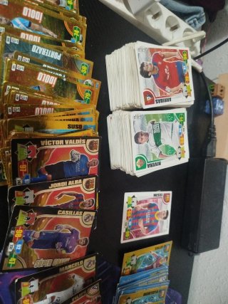 Lote cartas fútbol Adrenalyn