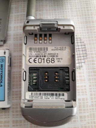 Motorola V50 Plateado.Movistar/O2