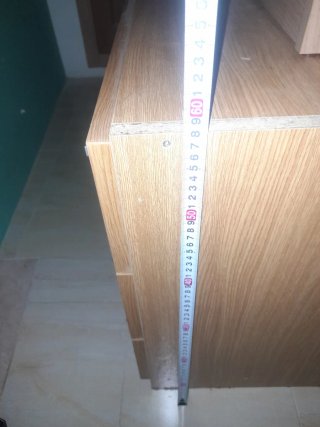 Cajonera armario empotrado madera