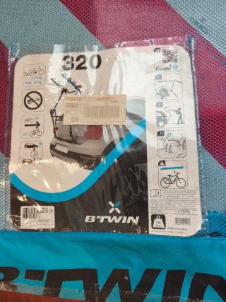 Portabicicletas B'TWIN 320 Maletero