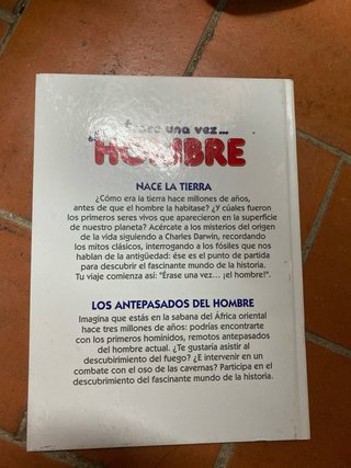 Libros colección “Érase una vez ...el hombre”